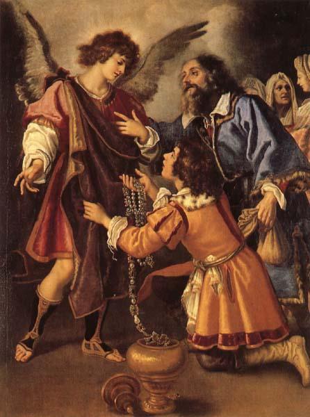 Giovanni Biliverti The Angel's Parting from Tobias oil painting image